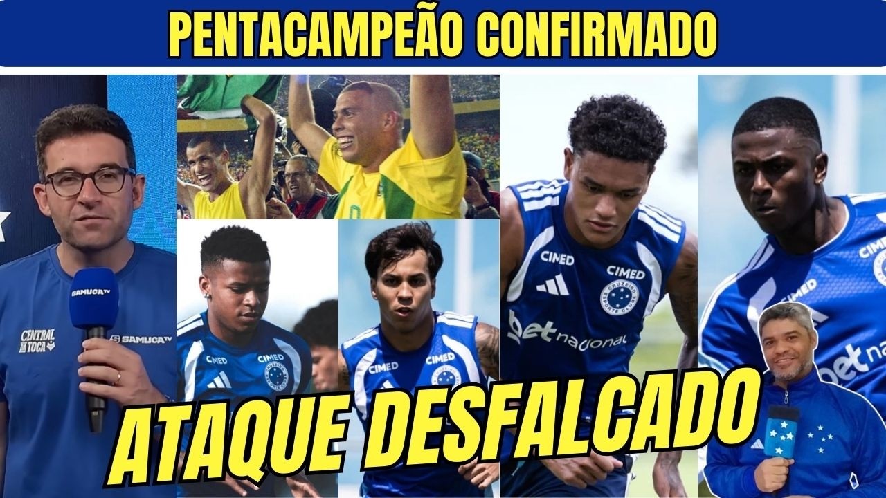 🦊 PENTACAMPEÃO CONFIRMADO, ATAQUE DESFALCADO E REFORÇOS À DISPOSIÇÃO: CRUZEIRO VIVE SEMANA DECISIVA