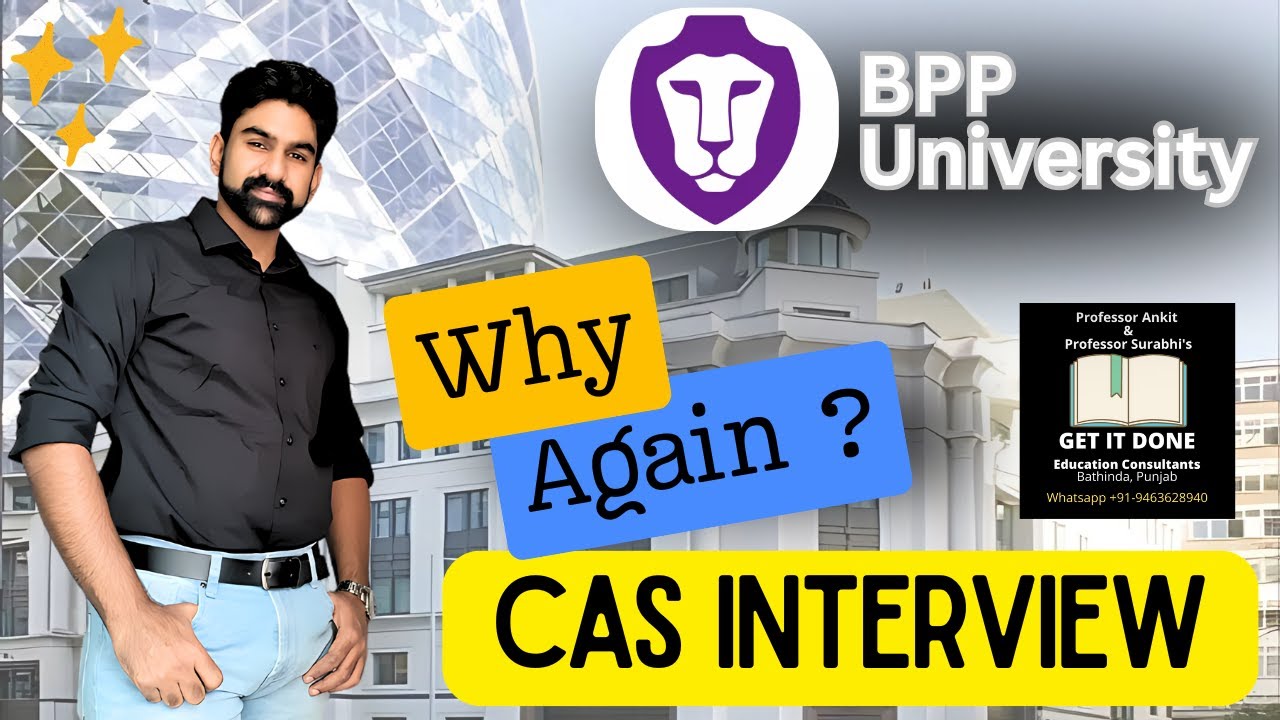 Why BPP University wants to Re-Interview you for CAS process | Prof. Ankit Sharma