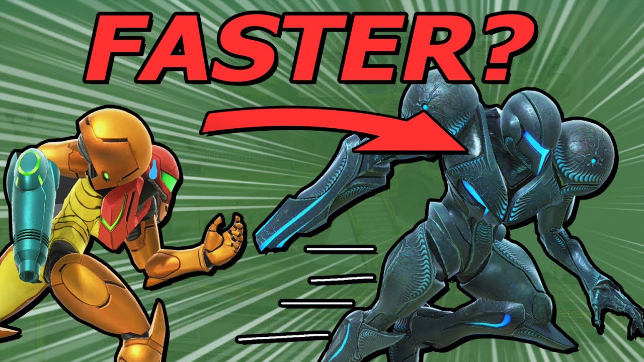 Can Dark Samus OUTSPEED Samus? -- Random Smash Ultimate Facts