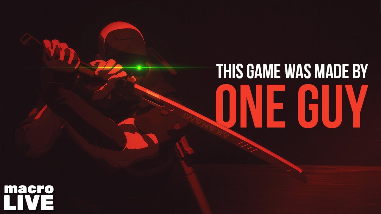 this game was made by ONE GUY