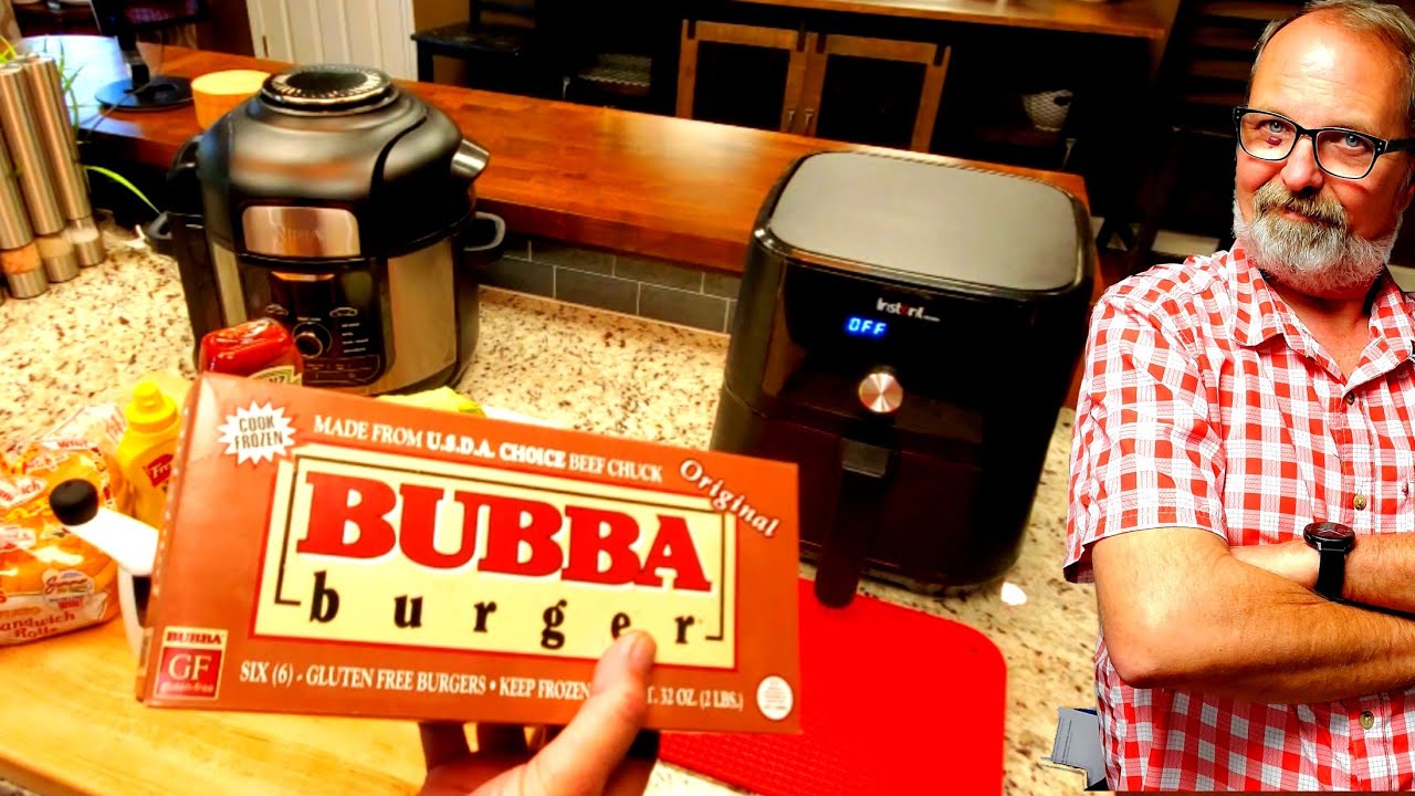 Air Fried BUBBA BURGERS from FROZEN | Ninja Foodi | Instant Pot Vortex 6