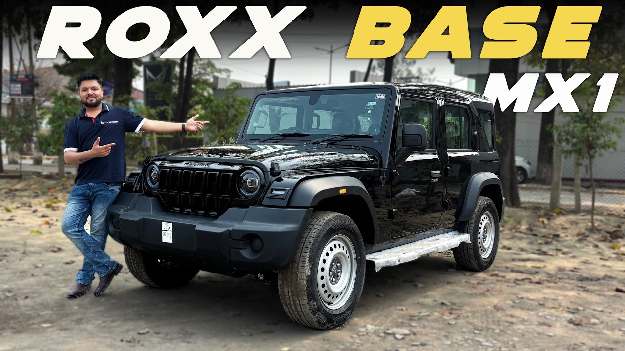 Thar Roxx Base Model Review | 2026 Mahindra Thar Roxx Mx1 Diesel - Price, Features