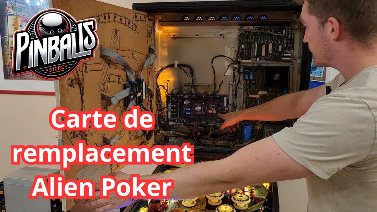 Tuto montage Wilfa7 pour flipper Williams - Pinballs.store