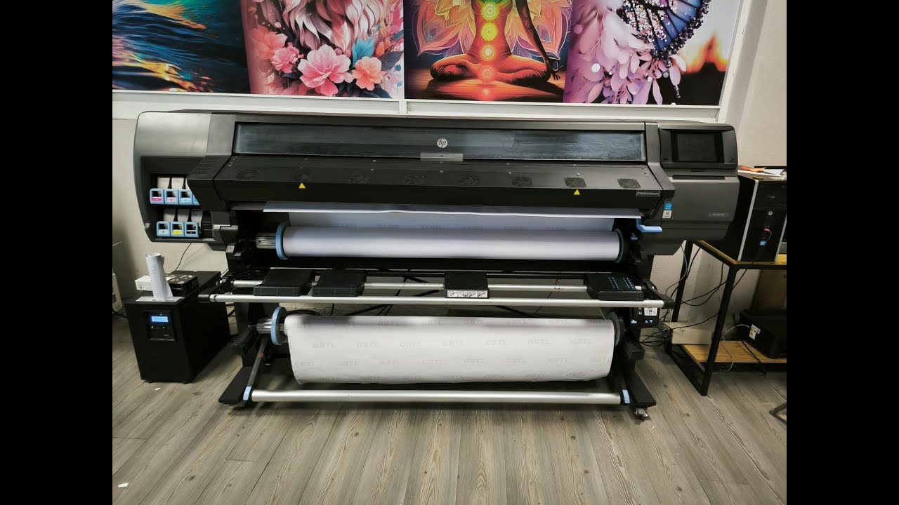 limpiar y Lubricar Varilla Plotter HP 360 Látex