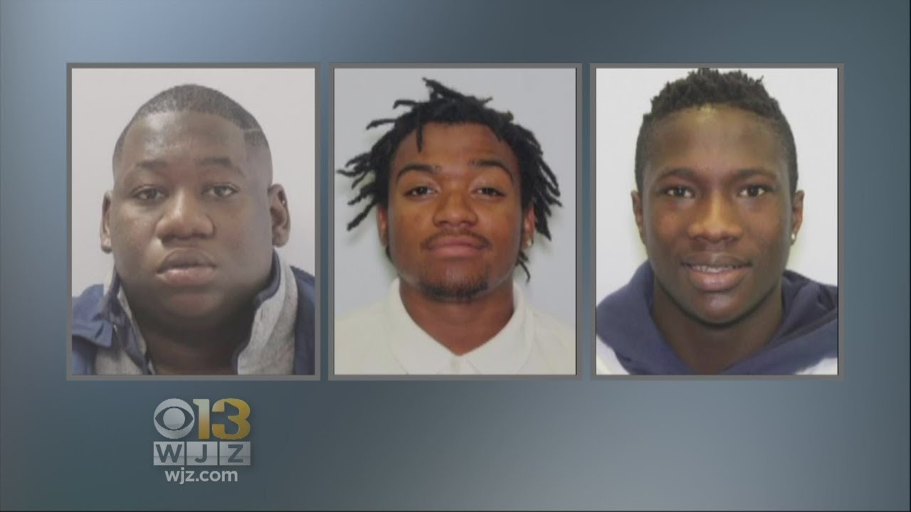 3 Men Charged In Gang Rape, Police In Maryland Seek 2 More