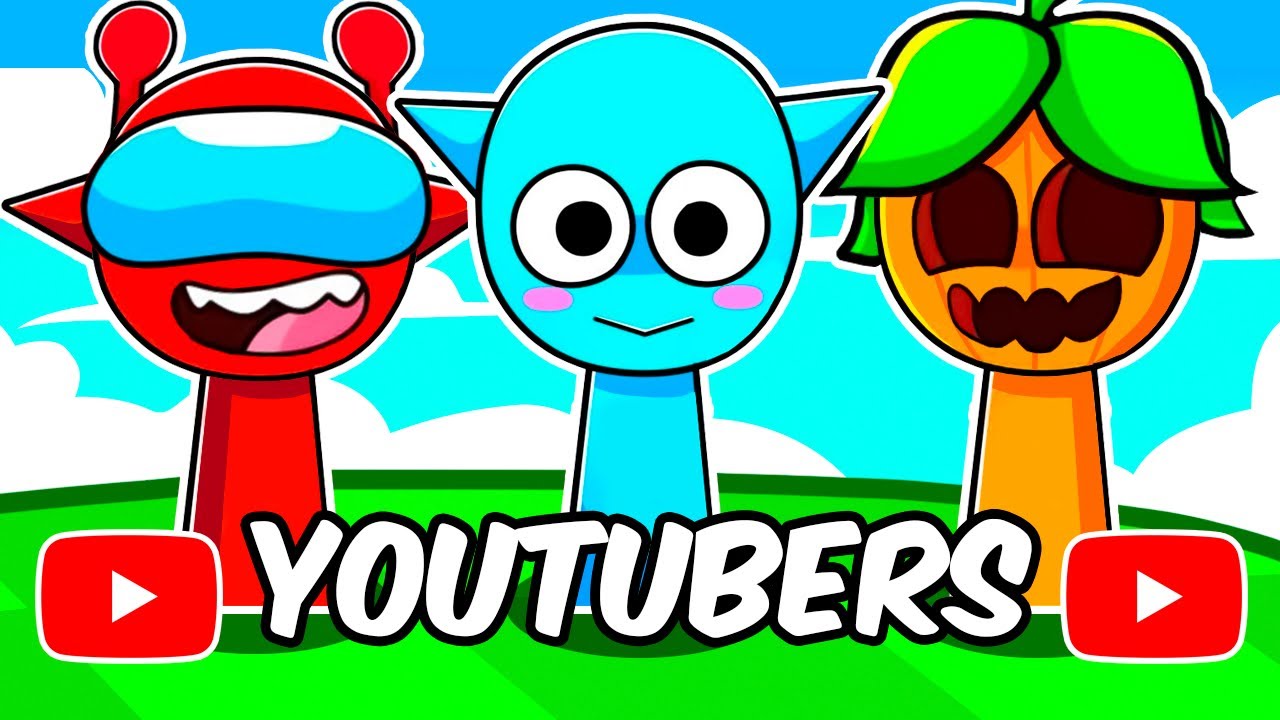 Sprunki pero son YOUTUBERS!