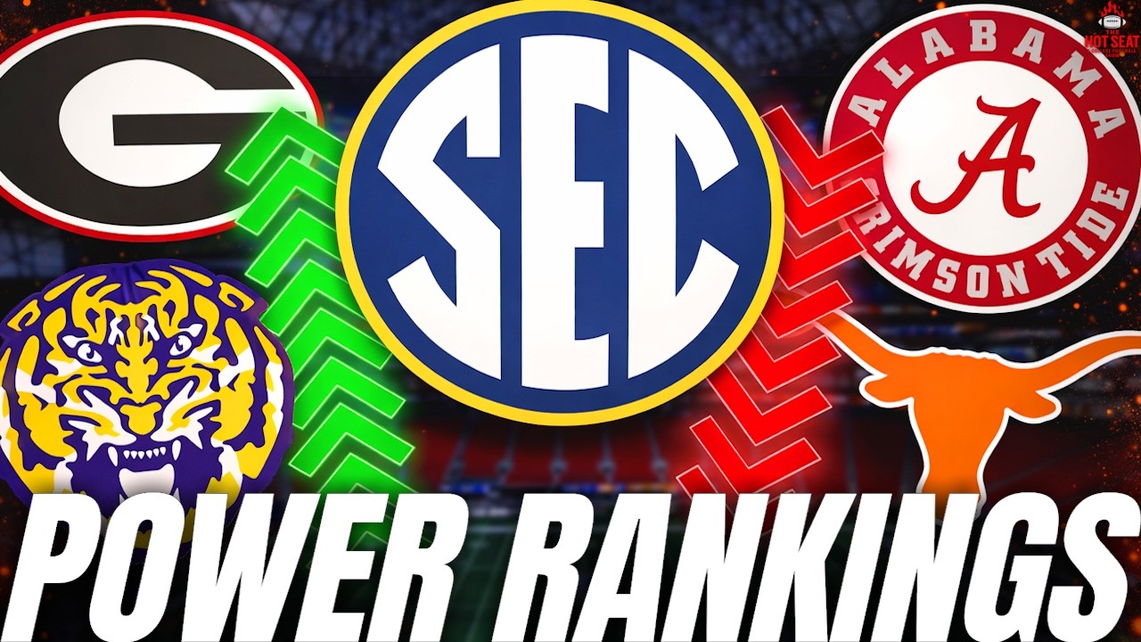2026 SEC Football Power Rankings | Georgia #1, Alabama Fall Off, Lane Kiffin & LSU A Playoff Team?