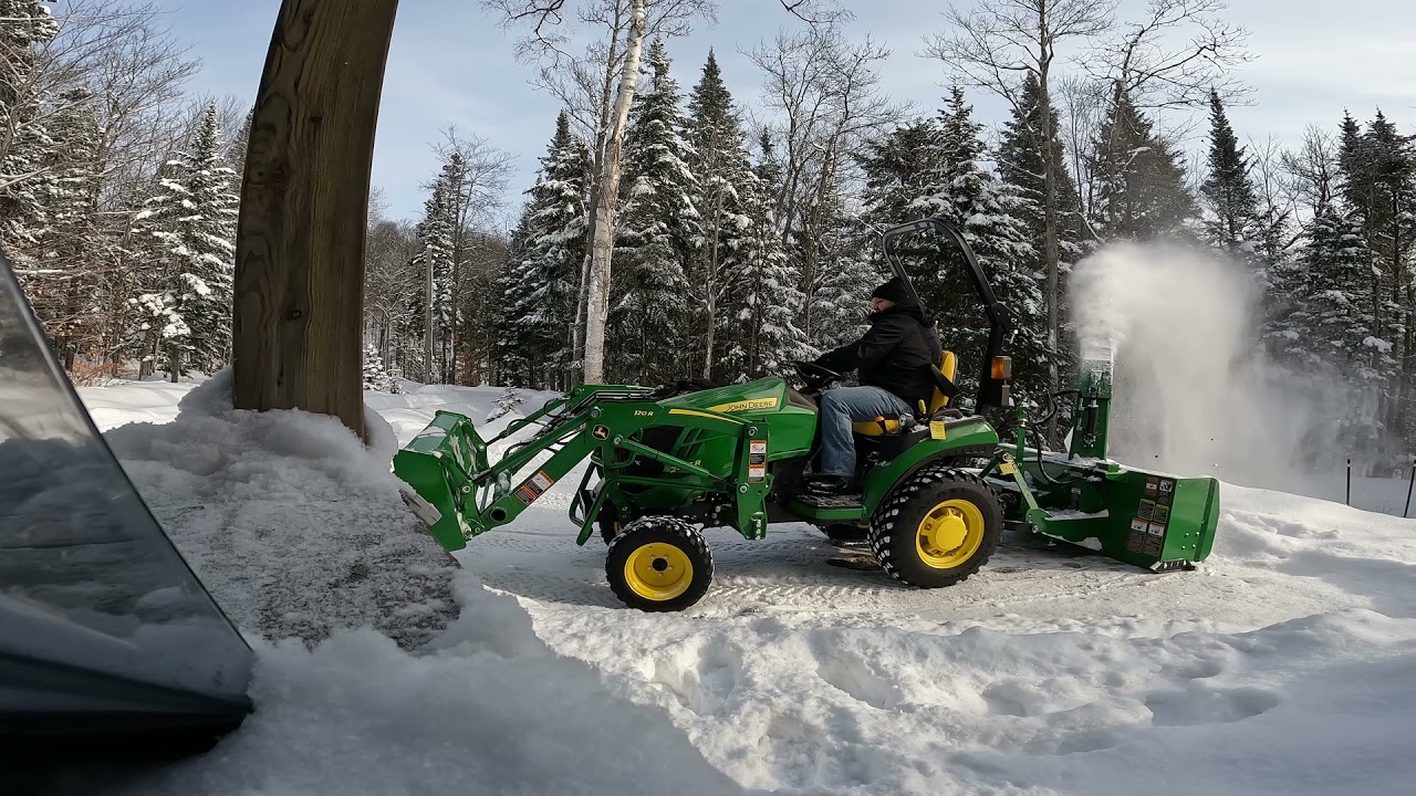 2 - Tracteur 2025r et souffleuse SB1164