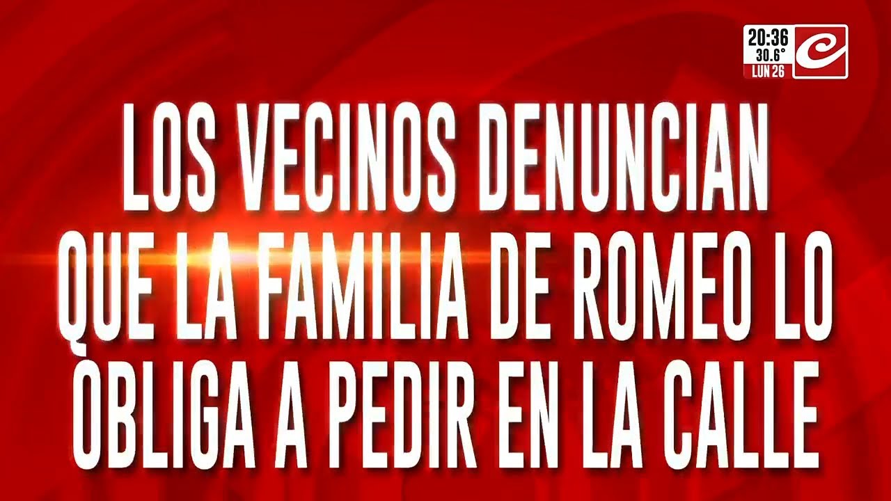 Desaparición de Romeo: vecinos denuncian que lo obligaban a  trabajar