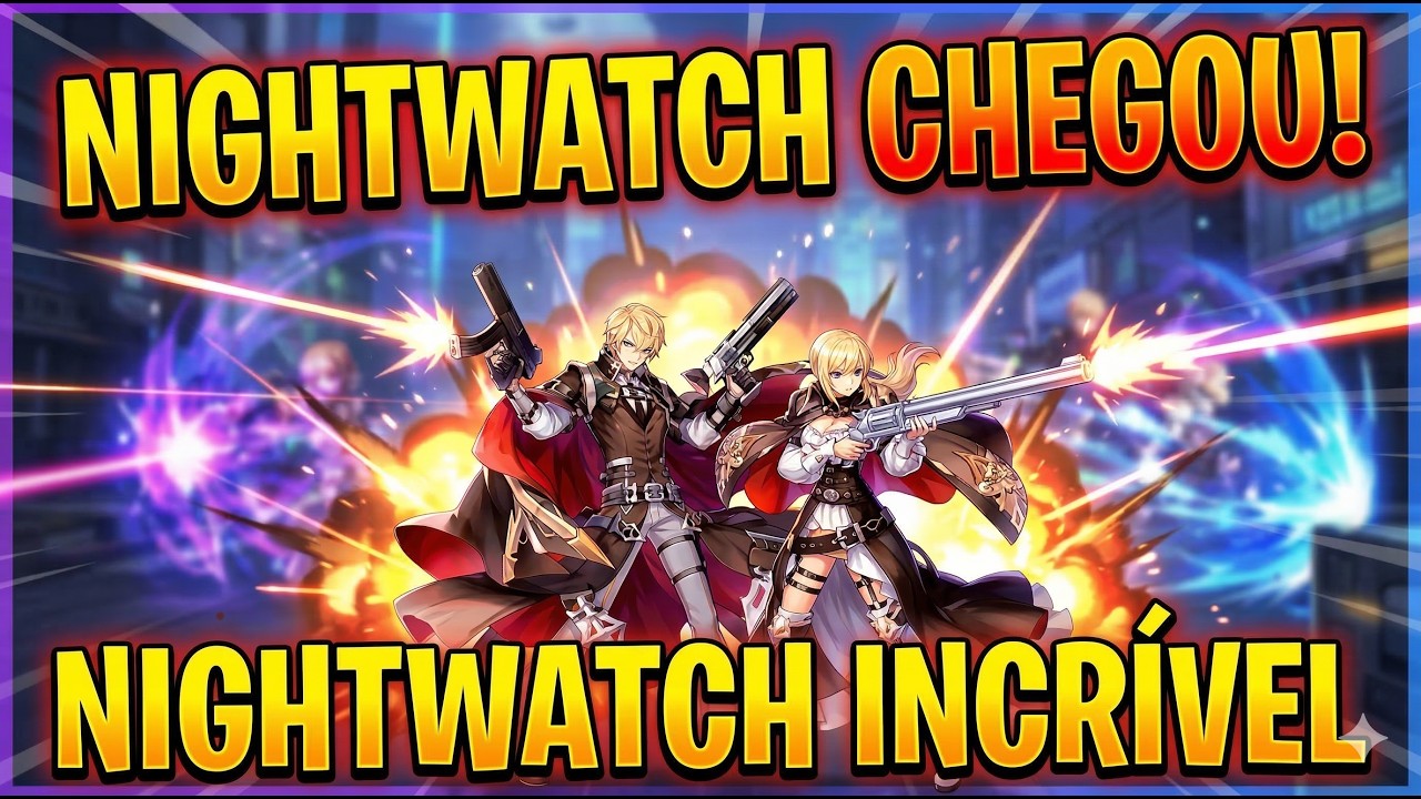 Night Watch, o poder de utilizar 2 armas!