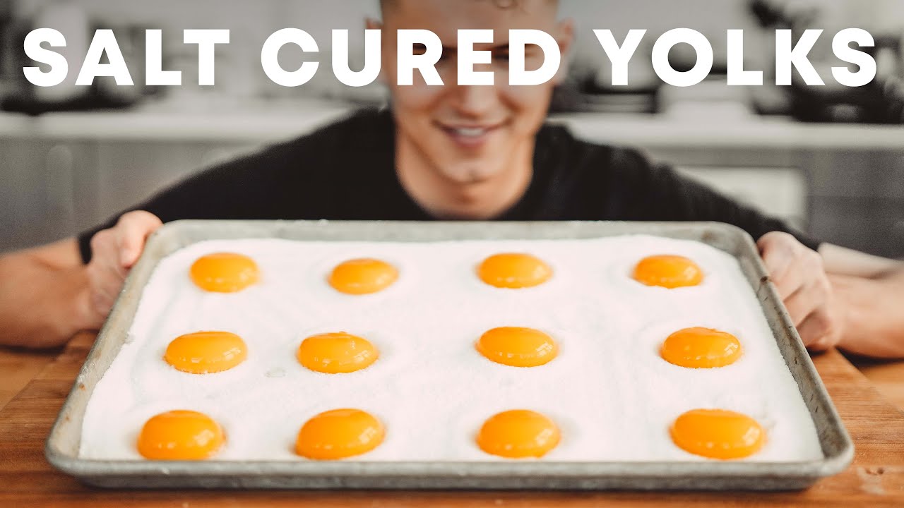 Salt Cured Egg Yolks