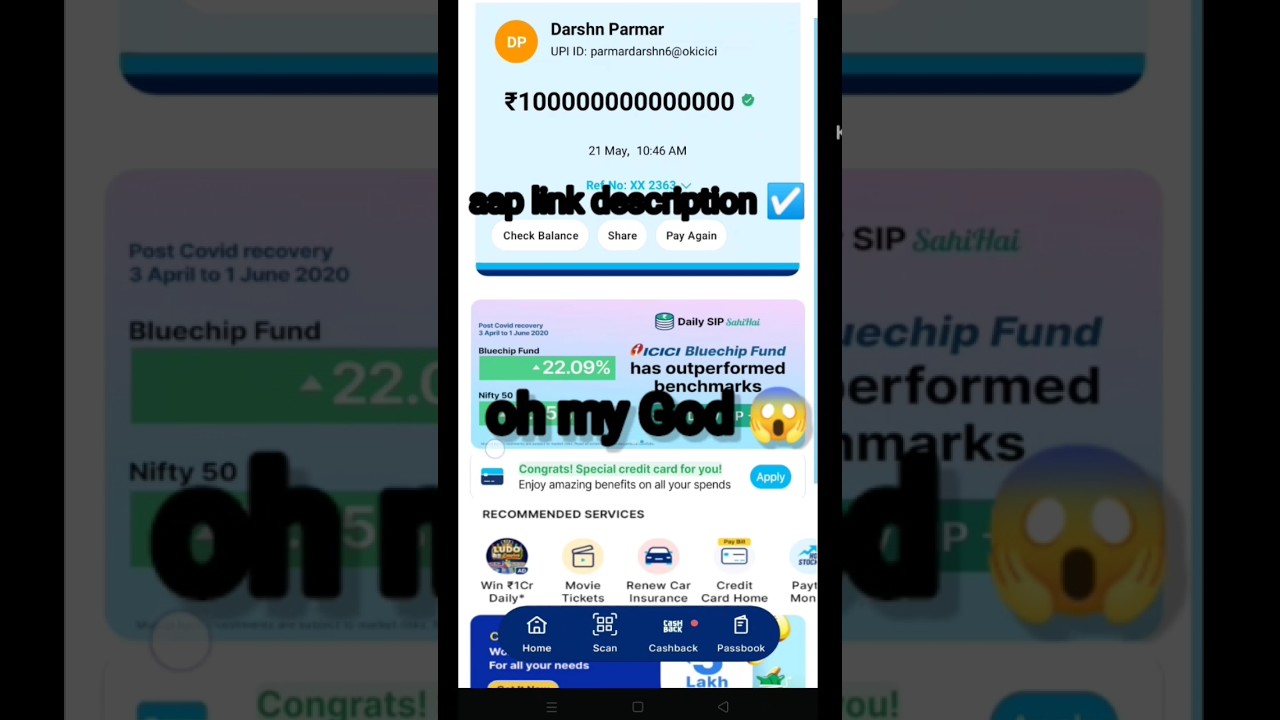 how to download fake paytm ☑️ #shorts