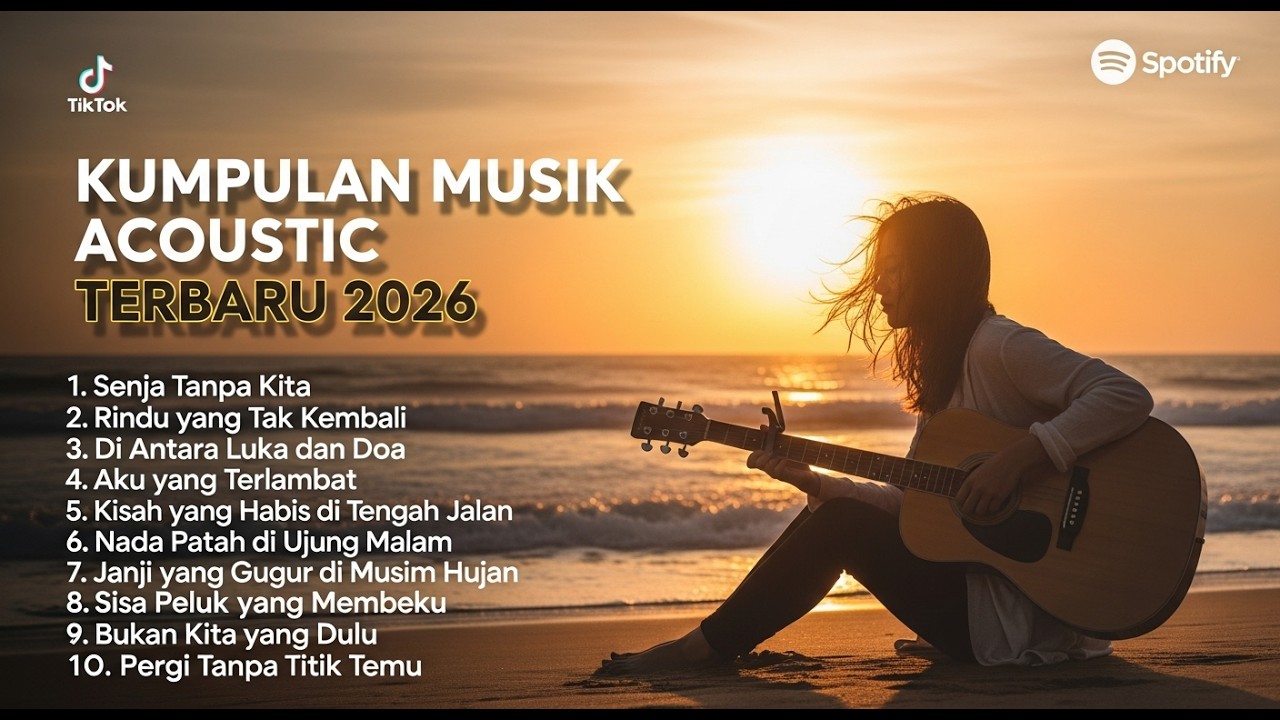 ACOUSTIC FULL ALBUM TERBARU 2026 🎸 Lagu Cinta Kandas Paling Bikin Nangis & Nostalgia