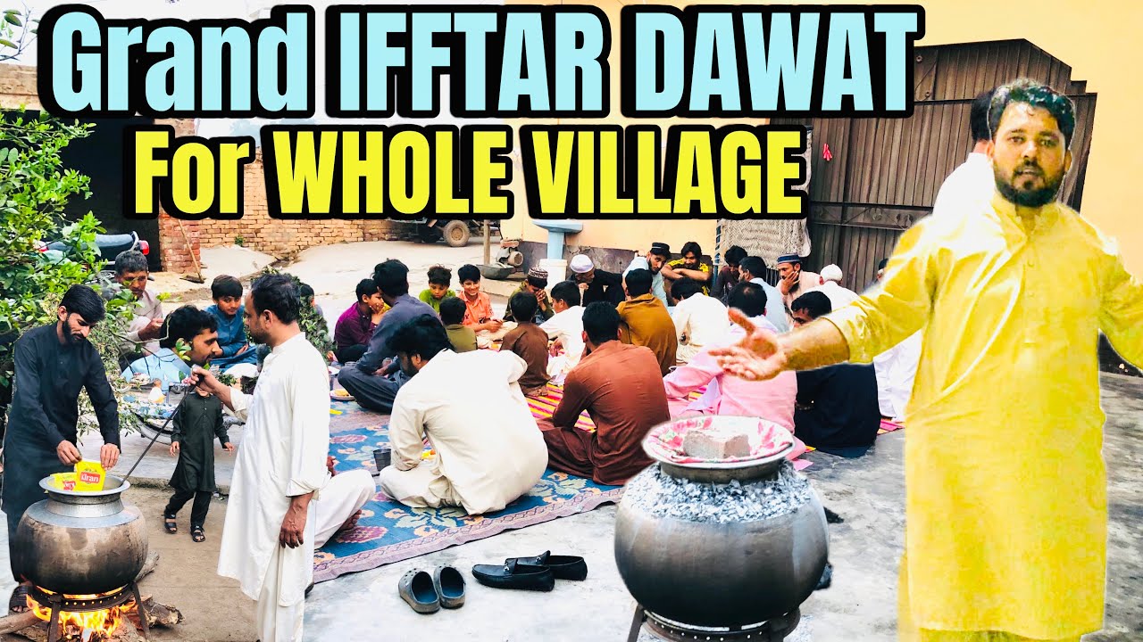 GRAND IFFTAR DAWAT FOR WHOLE VILLAGE | Ramazan Mubarak 2026