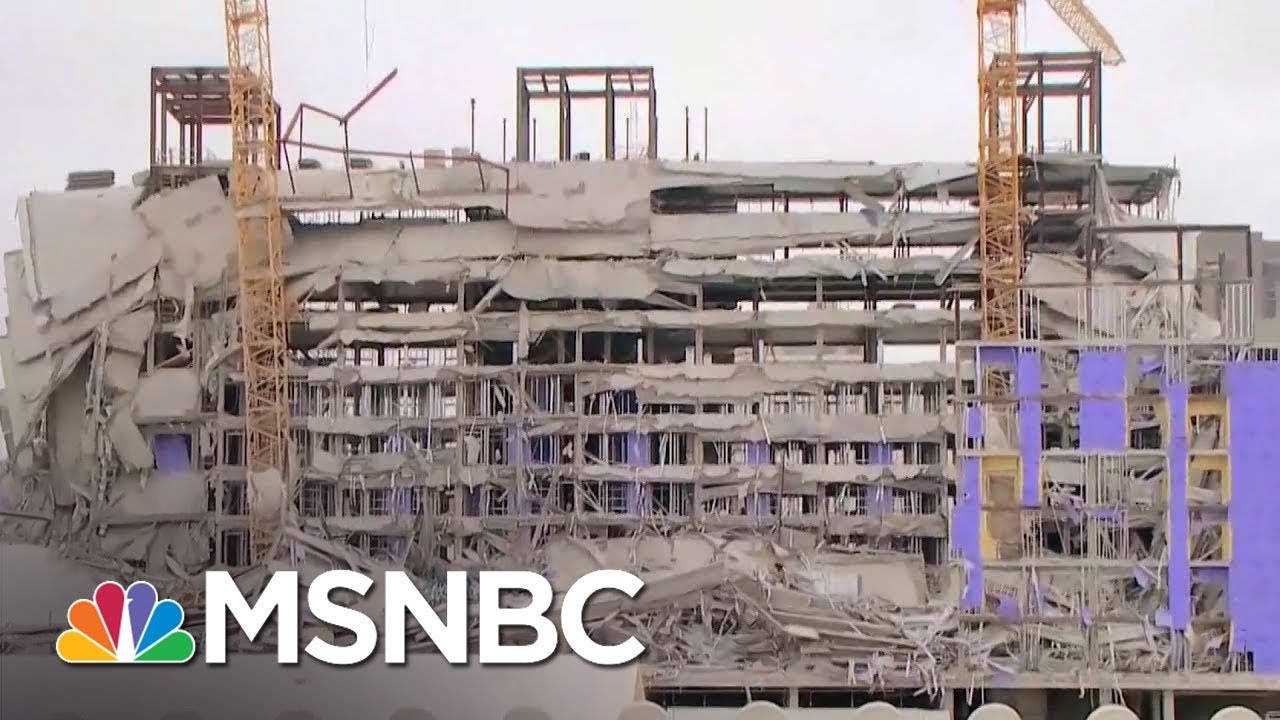 1 Dead, 3 Missing After Hard Rock Hotel Under Construction In New Orleans Collapsed | MSNBC