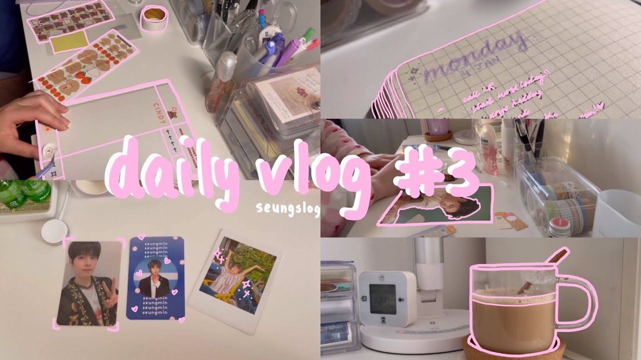 seungslog | daily vlog #3