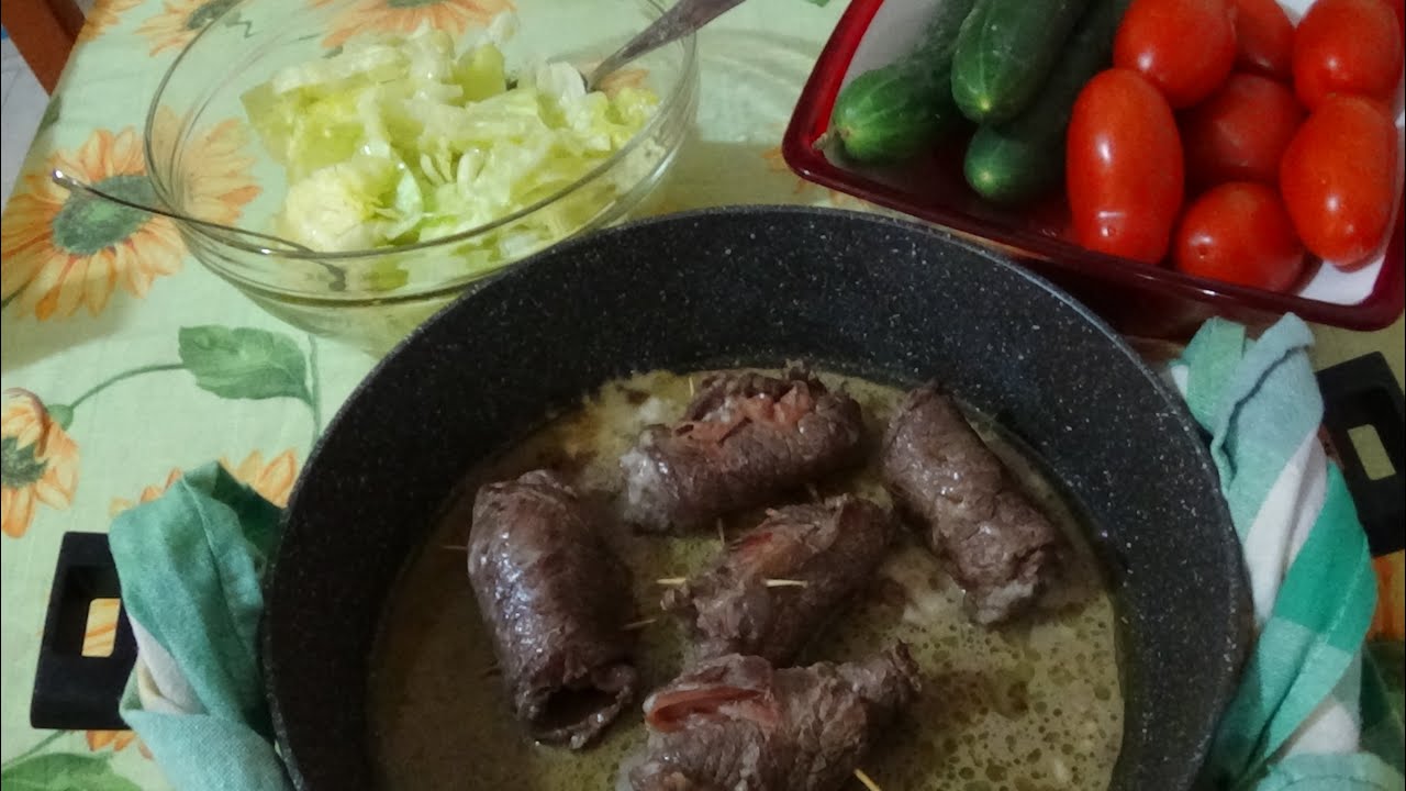 Involtini di carne per un secondo veloce