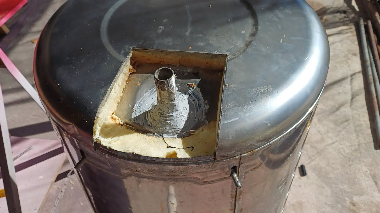 cómo reparar fuga en un calentador solar..#plomero