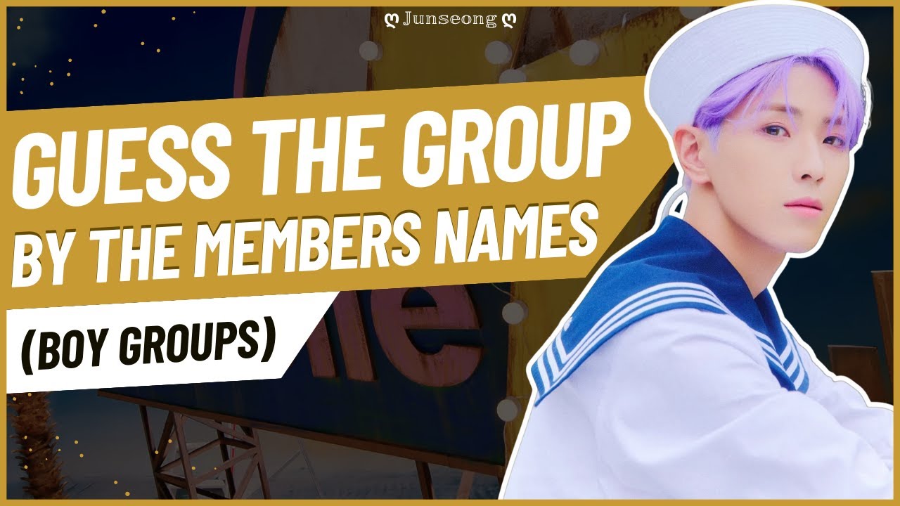 [KPOP GAME] GUESS THE KPOP GROUP BY THE MEMBERS NAMES #3  (Underrated Groups) - ღ 𝕁𝕦𝕟𝕤𝕖𝕠𝕟𝕘 ღ