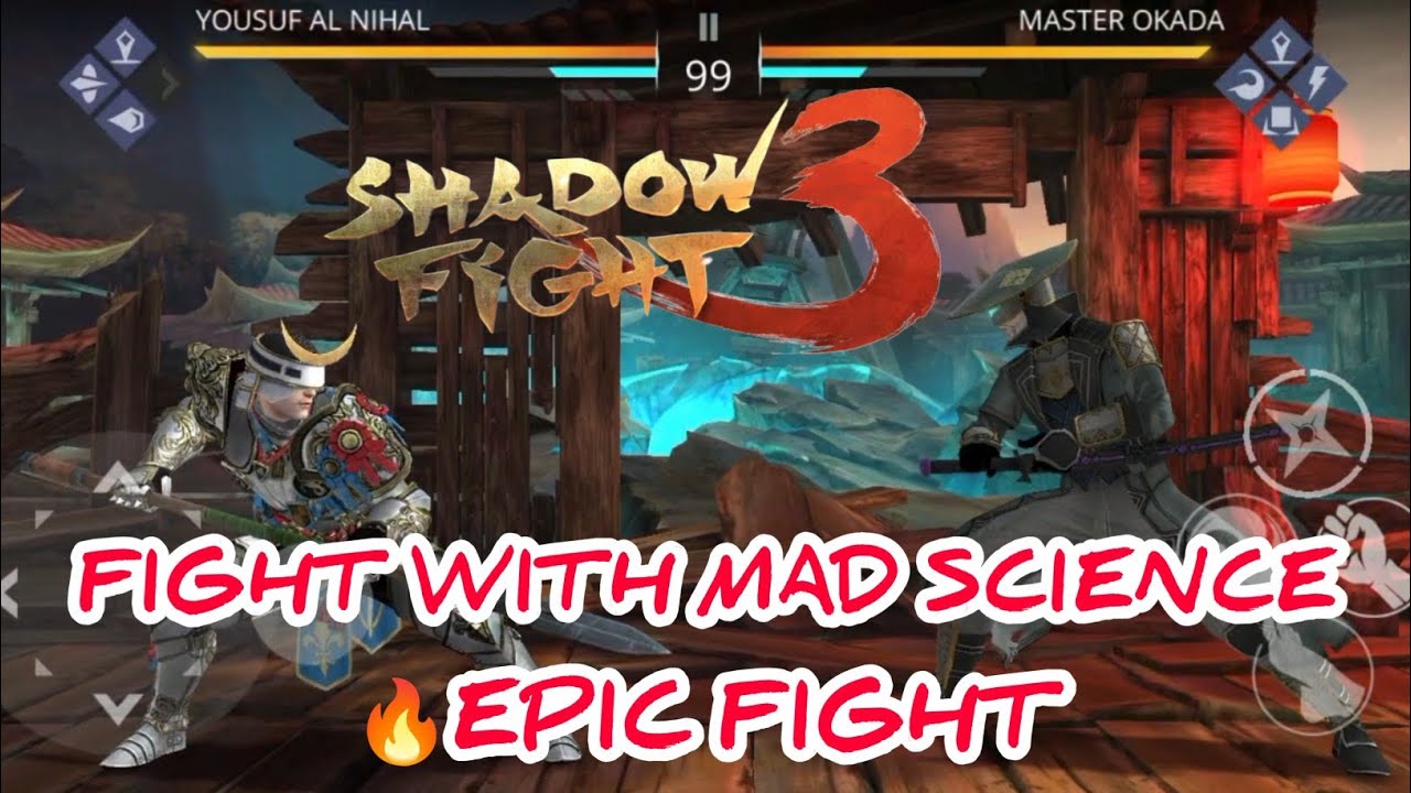 Shadow Fight 3 Mad Science Boss Fight | Chapter VIII June's Plane | Epic Boss Battle Gameplay