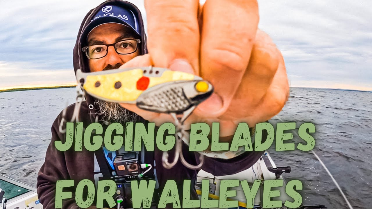 Walleye Jigging with Blade Baits