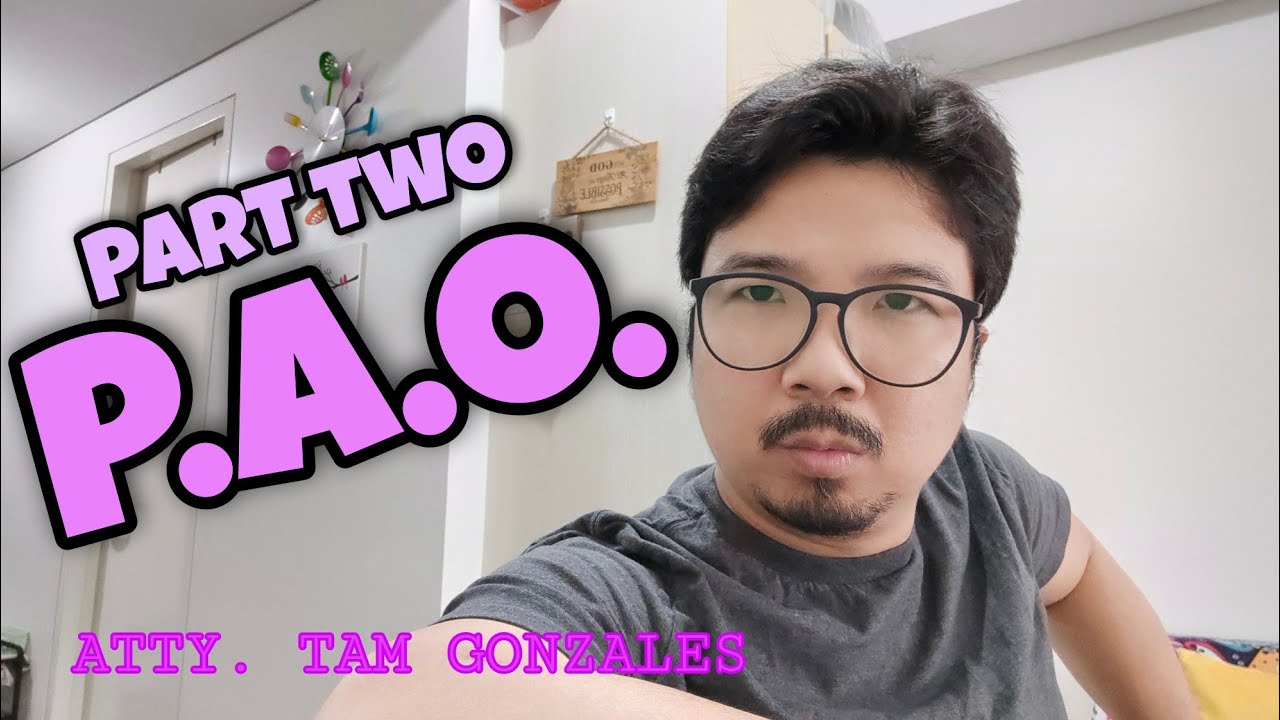 PAO / PUBLIC ATTORNEY'S OFFICE PART TWO #100