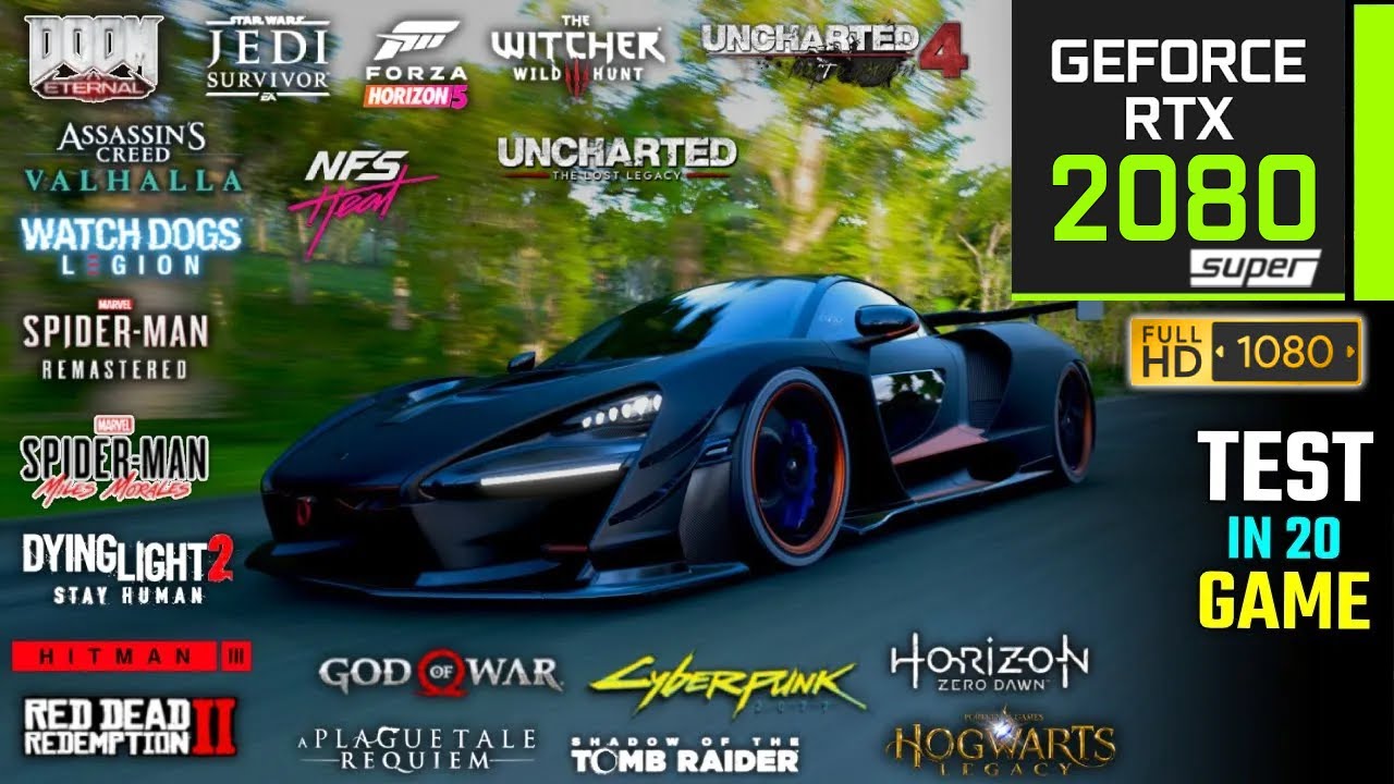 RTX 2080 SUPER in 2025 (Test in 20 Games) 1080p
