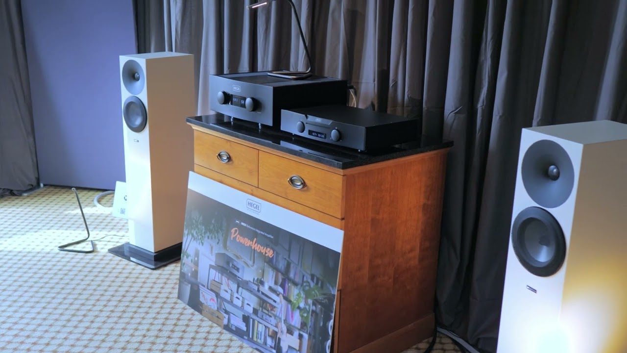 Amphion Loudspeakers and Hegel H190v Amplifiers at the 2024 HiFi Show in Bristol
