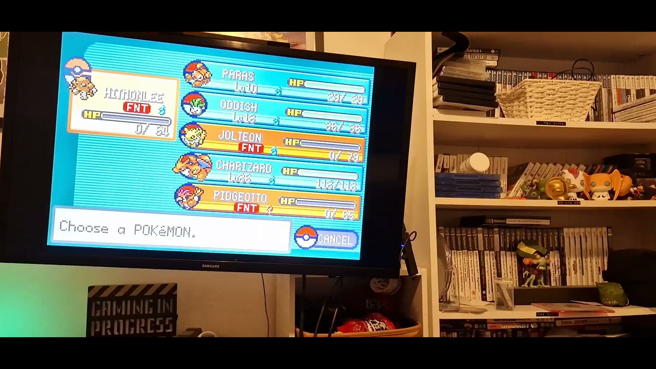 Let's play pokemon fire red pokemon tower 
