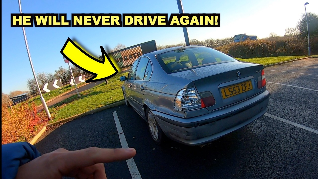 Мы нашли разбитый BMW E46 на автостраде... и я его купил!