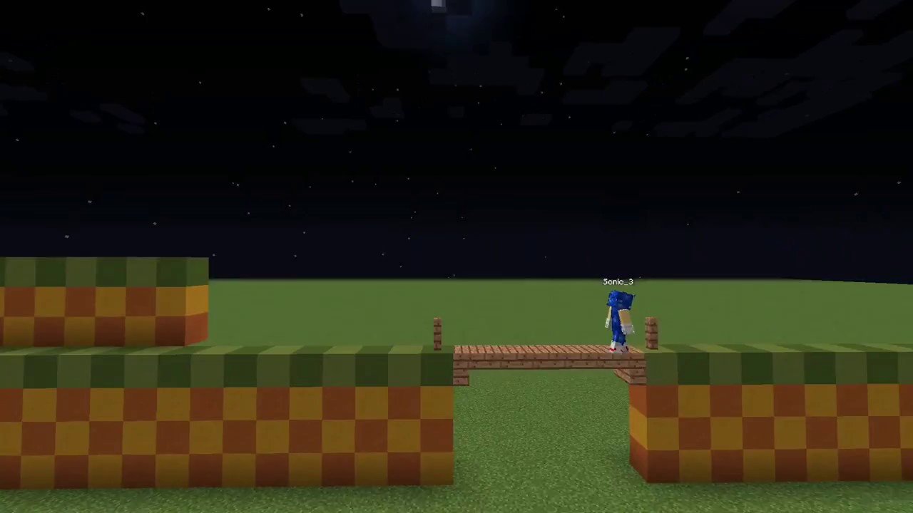 Minecraft Sonic The Hedgehog Green Hill Zone Act 1
