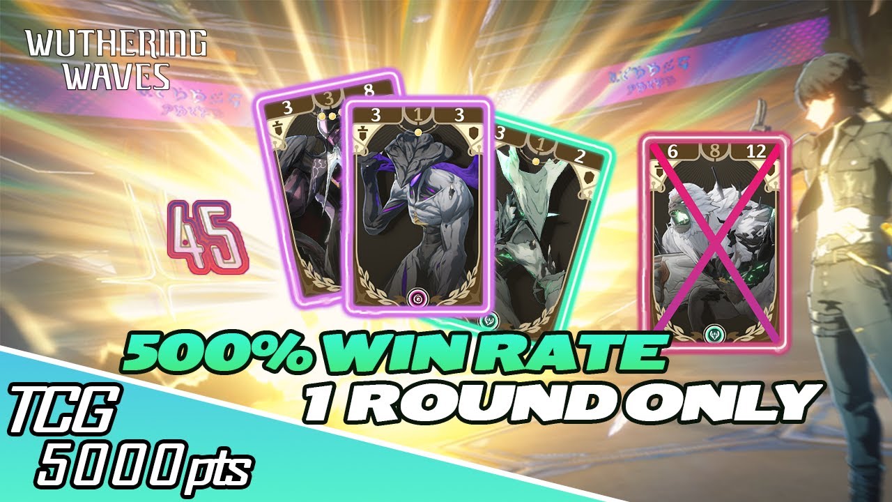 Cheating Deck Wuthering Waves TCG | Win Everything in 1 Round