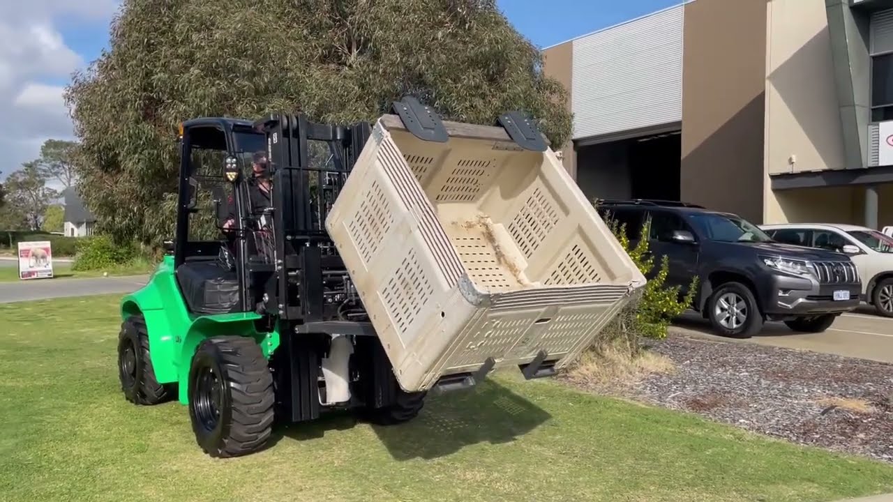 Boost Efficiency Using Forklift Bin Tippers