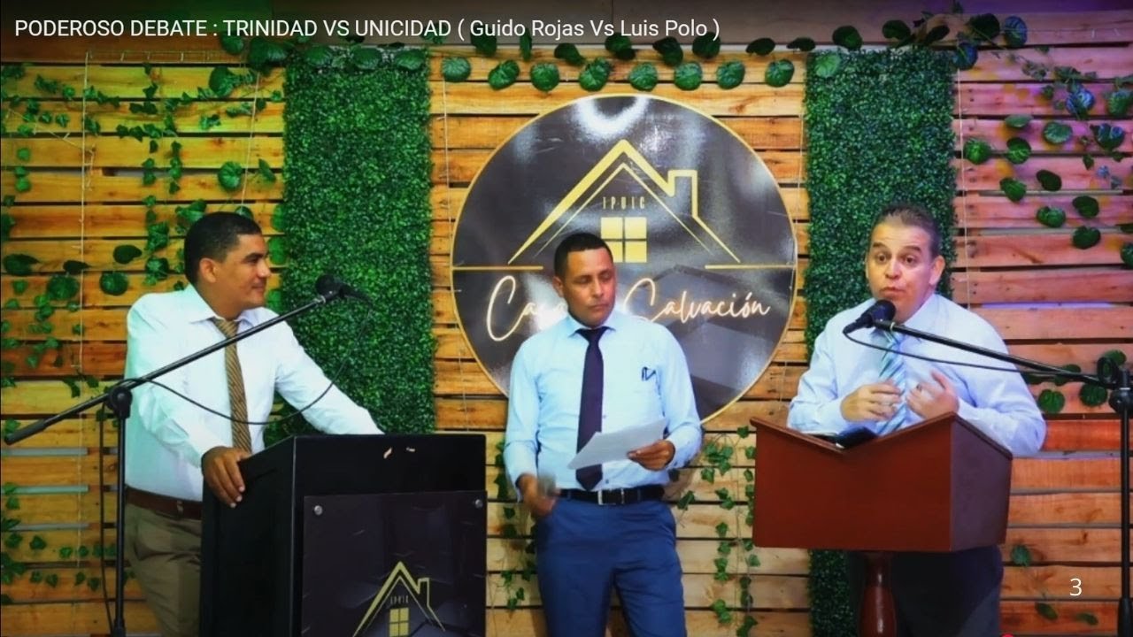 PODEROSO DEBATE : TRINIDAD VS UNICIDAD ( Guido Rojas Vs Luis Polo )