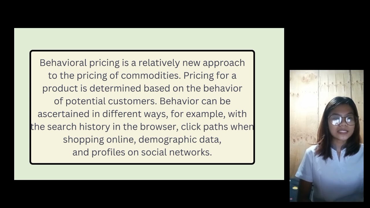 Behavioral economics and behavioral Pricing