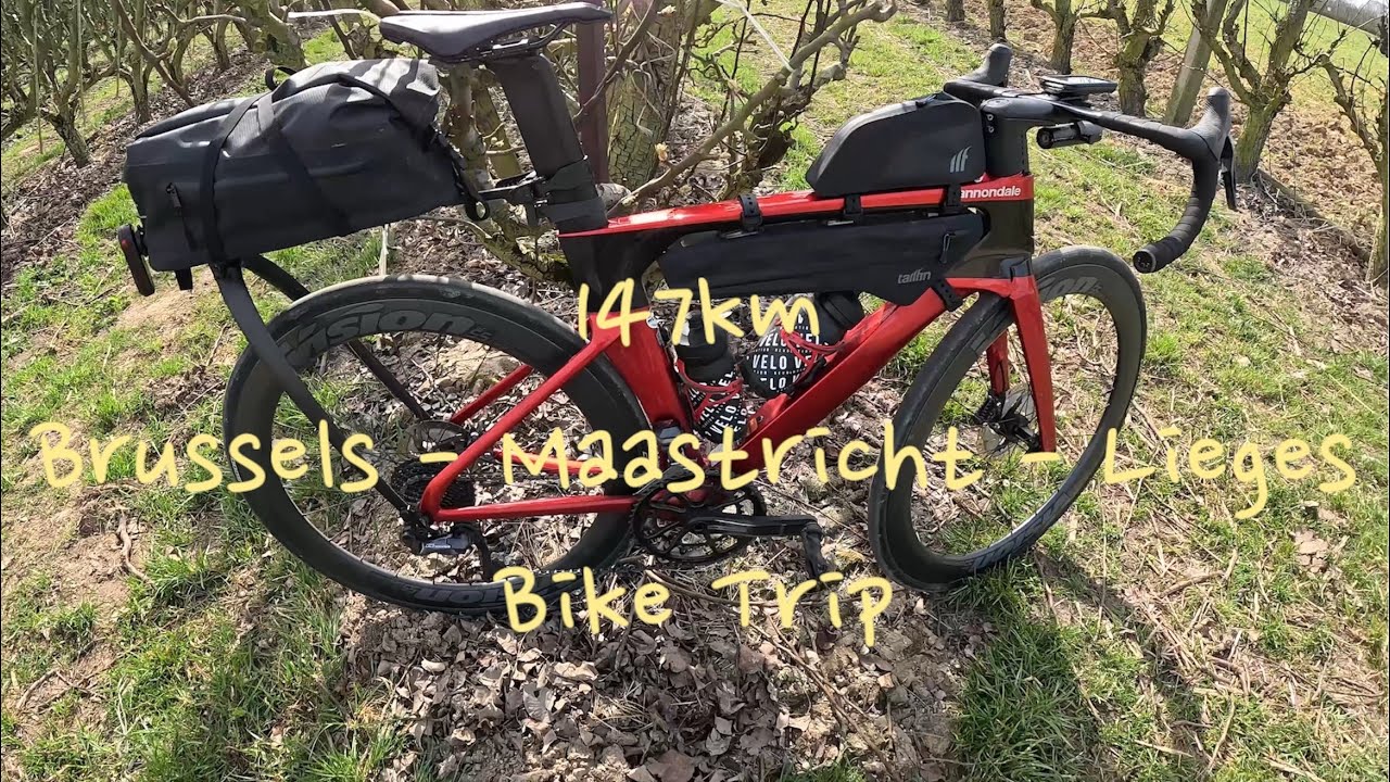 147km Brussels to Maastricht - Lieges Bike Trip