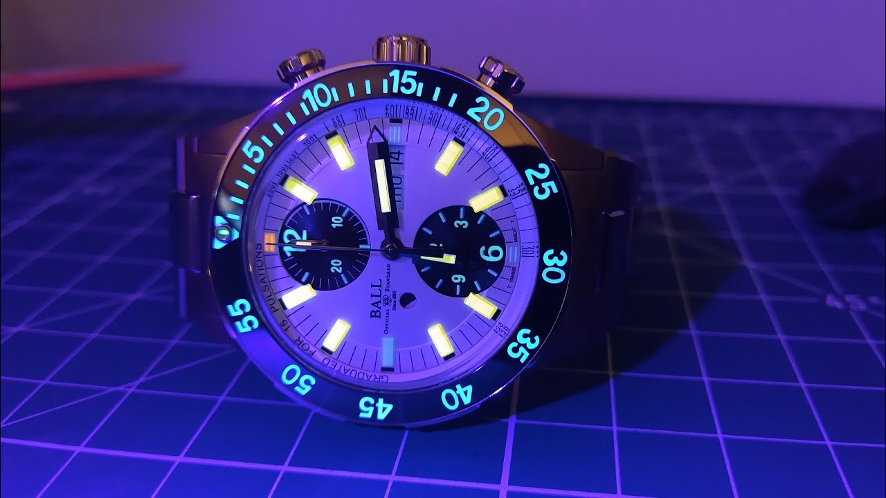 Ball DC3030C-S-WHBK Roadmaster Rescue Chronograph