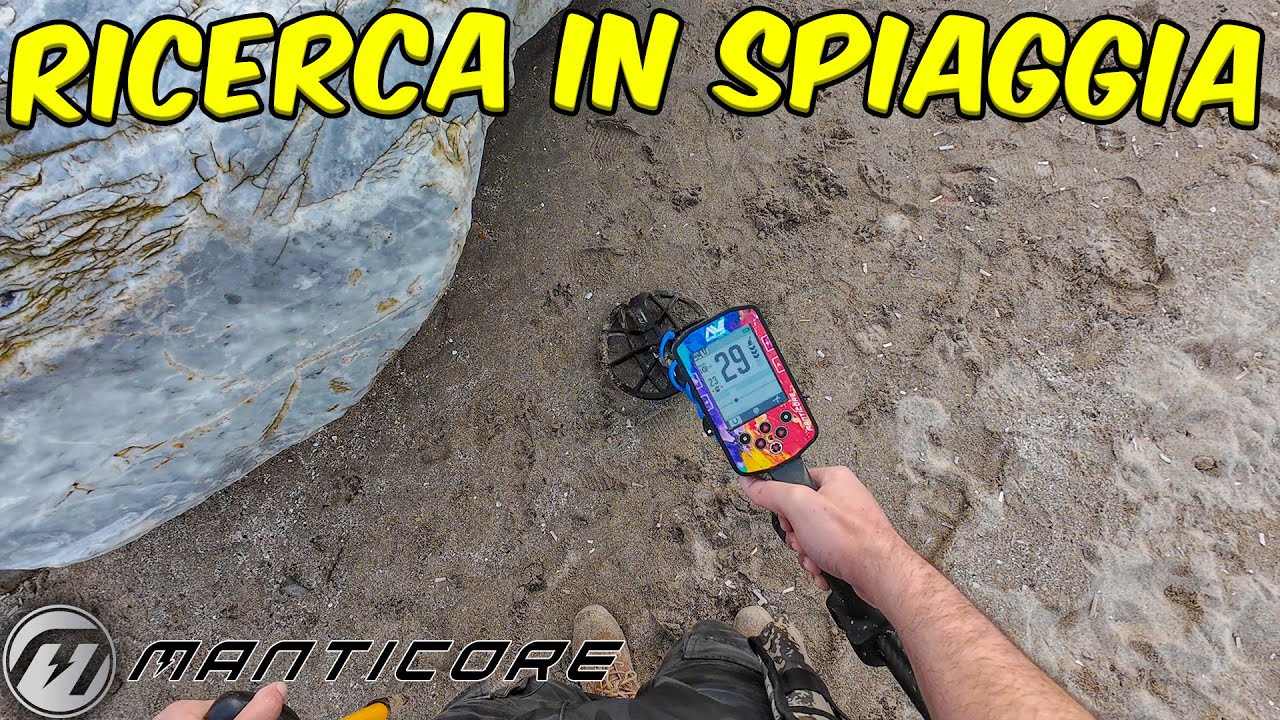 Giornata di RICERCA in SPIAGGIA - Ricerca con il METAL DETECTOR