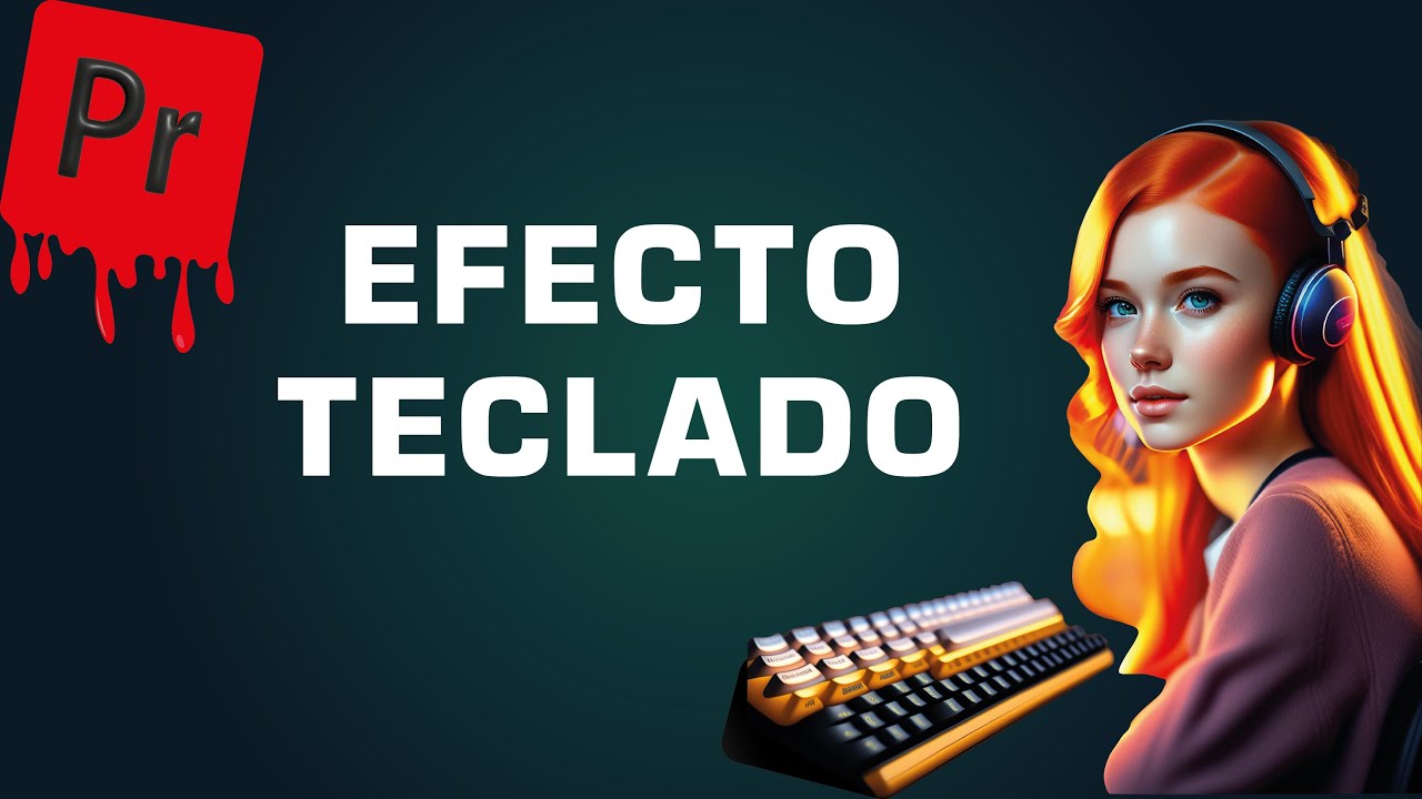 Cómo hacer el Efecto Teclado o Máquina de Escribir | Premiere Pro