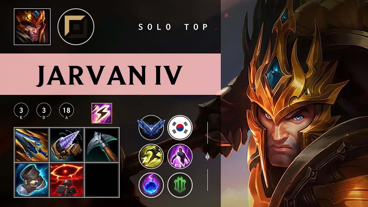Jarvan IV Top vs Kennen - KR Diamond Patch 26.01