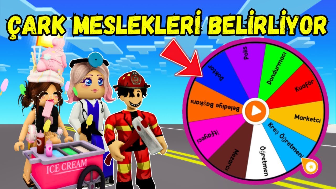 BROOKHAVEN'DA &Ccedil;ARK MESLEKLERİ BELİRLİYOR 2🏡ARIGİLLER🐝TUBA ARI🐝ROBLOX Brookhaven🏡RP🐝AYŞEM ECE ARI