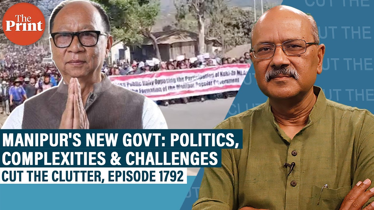 Manipur's complex politics & challenges as new govt with a Meitei CM & Kuki Deputy faces protest