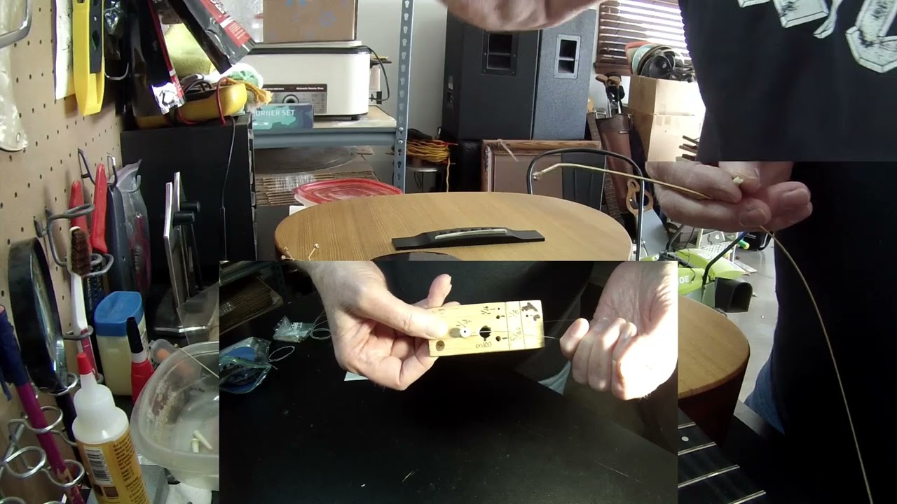 How to lower saddle height on an acoustic guitar