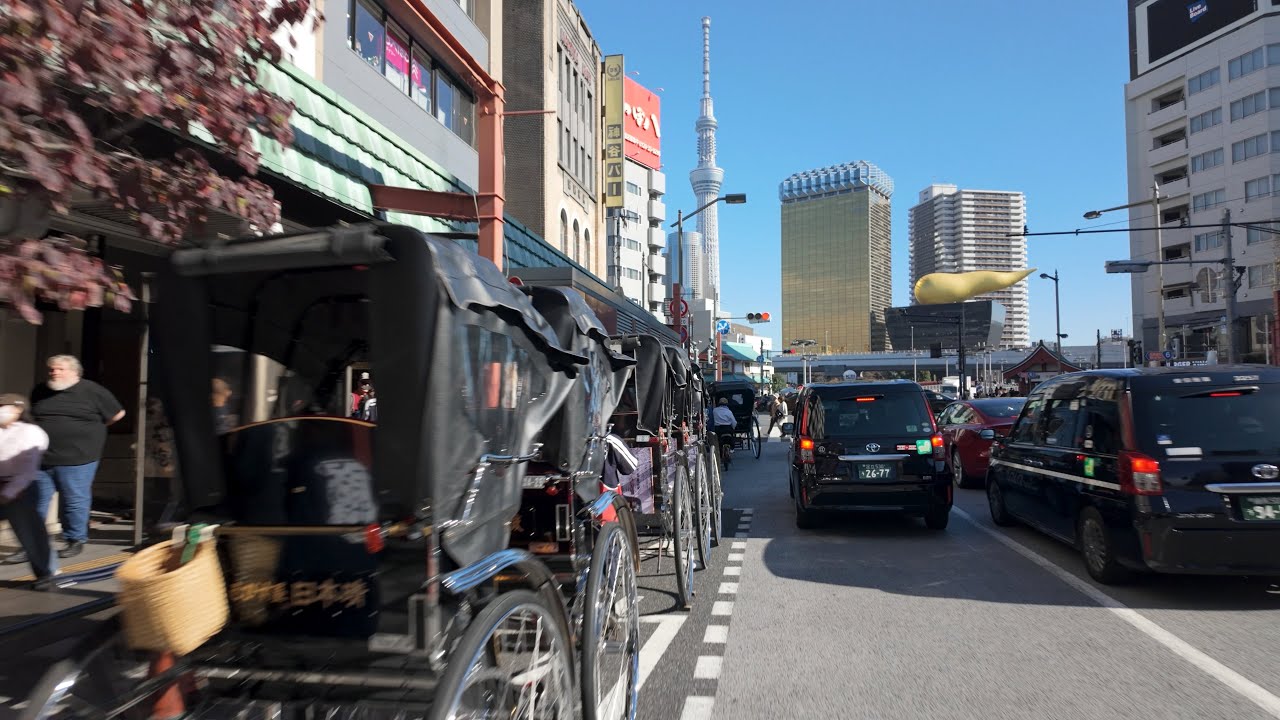 Luup: Ueno to Sky Tree (with two photo stops) [4K]