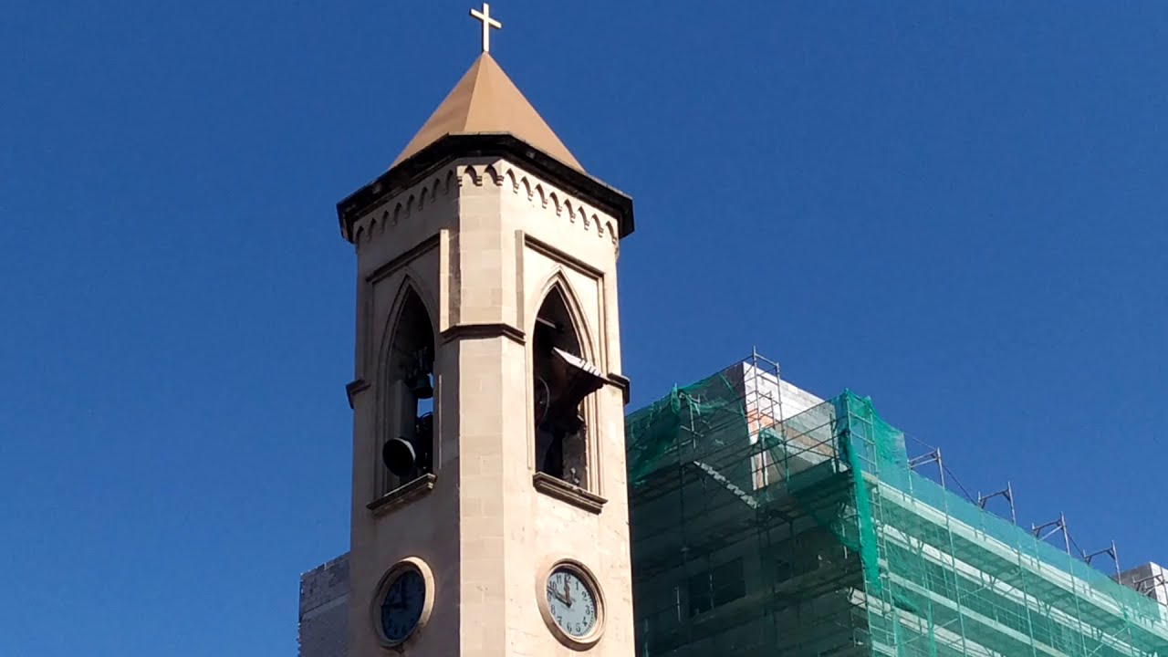 Alcoi. Campanes Sant Sebastiá i Sant Roc. Volteig Bells sinos glocken cloches clopot колокол covid19