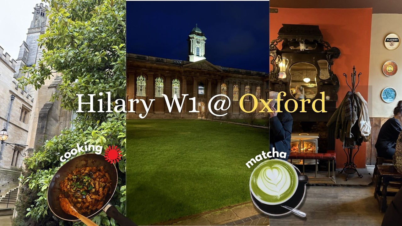 A Week in My Life at Oxford | Blenheim Palace, Cooking & Matcha 🍵