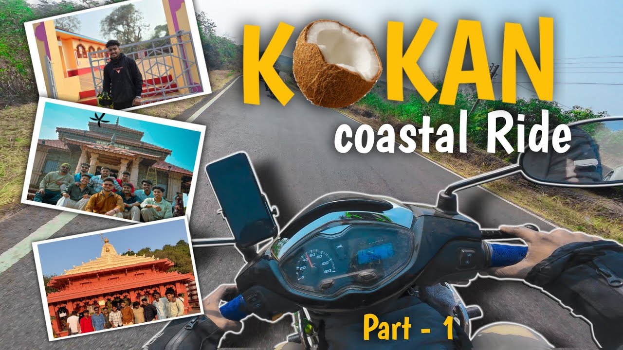 Mumbai te Kokan on Scooter! 🛣️ | Itki Majja Yeil Vatla Navhta! (Part 1)