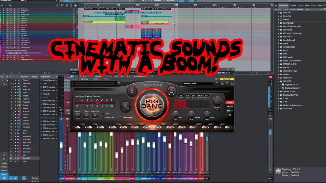 Sonivox Big Bang Cinematic Percussion Review