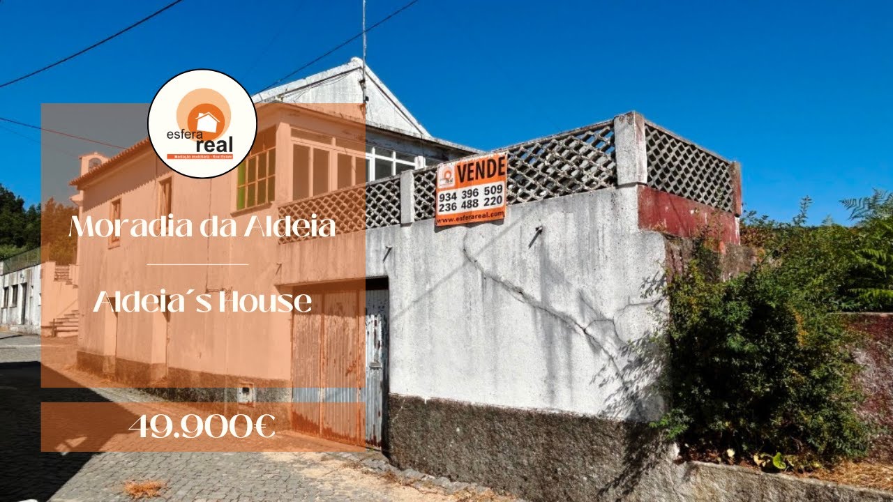 🏡 Moradia com Terreno no Centro de Portugal | Próximo de Figueiró dos Vinhos & Castanheira de Pêra