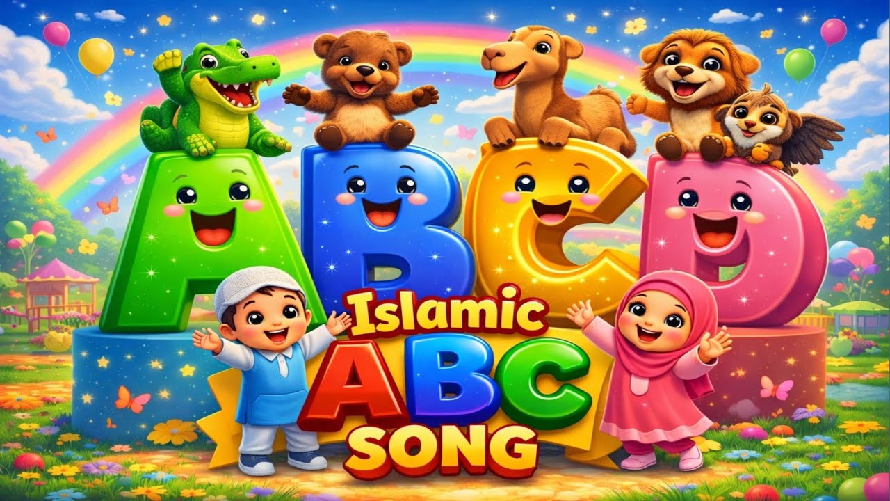 ABC Islamic Kids Song | Muslim Kids ABC Song | Alphabet with Animals | Fun Learning for Toddlers 💚